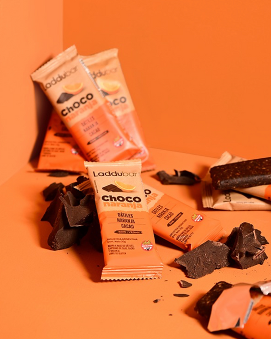 Barrita de Choco Naranja - Sin Azúcar Agregada (Pack x12)