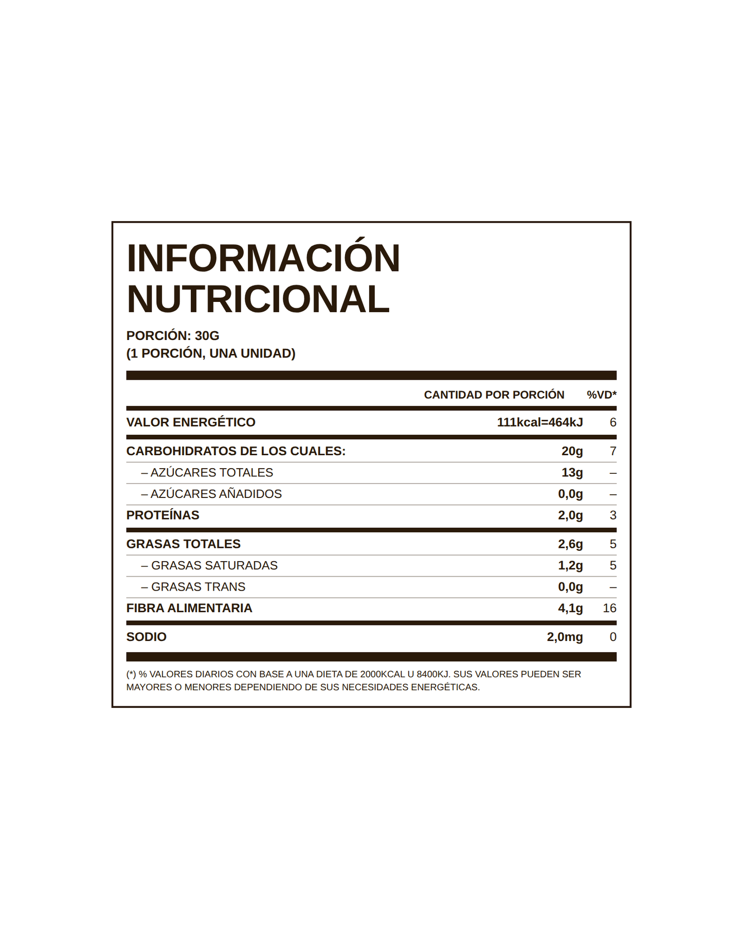 Barrita de Coco Laddubar – Sin Azúcar Agregada (Pack x12)