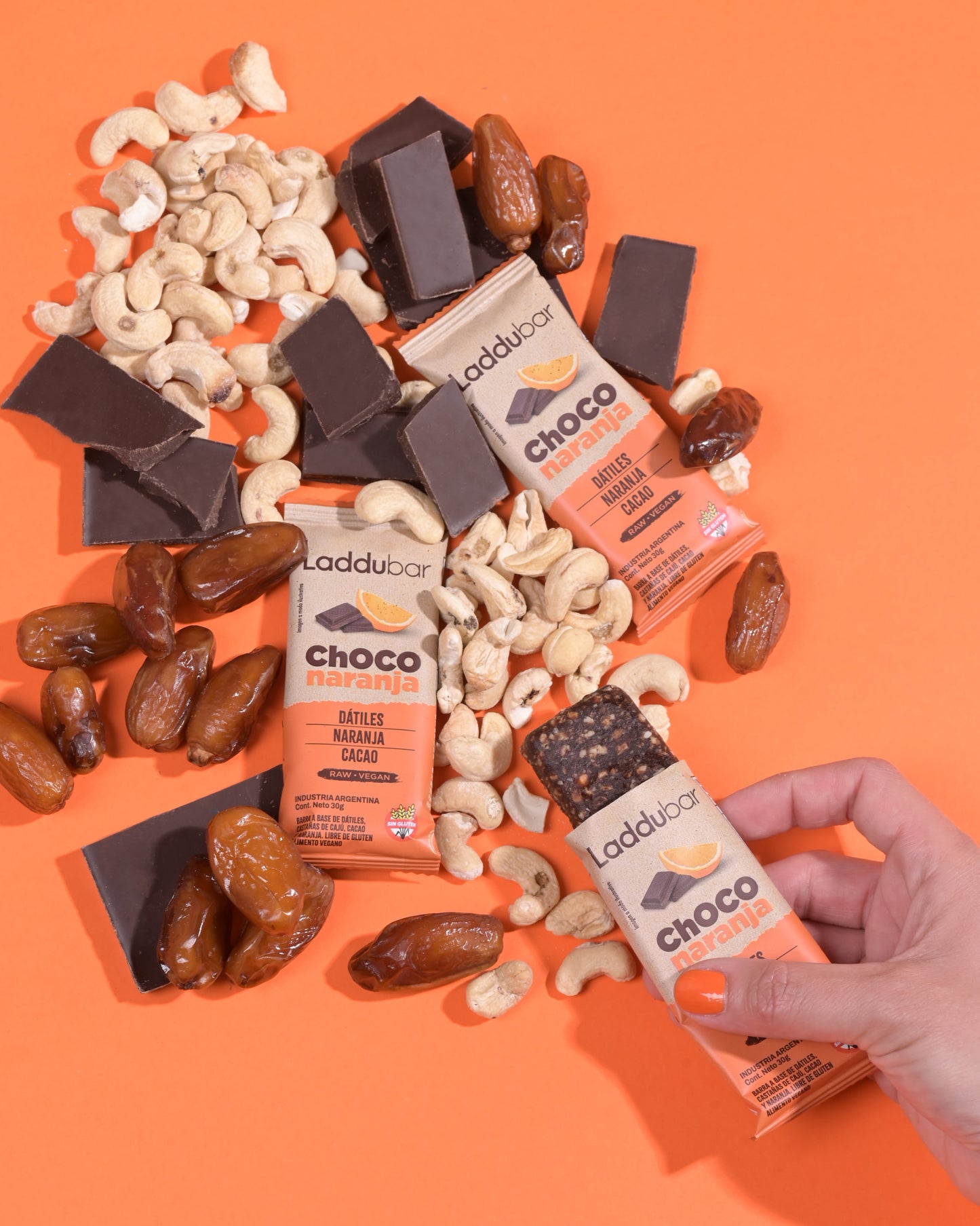 Barrita de Choco Naranja - Sin Azúcar Agregada (Pack x12)