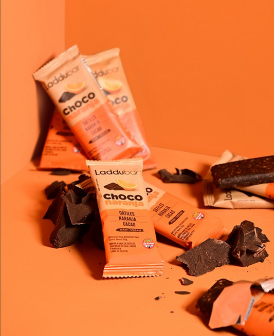 Laddubar Choco Naranja x12