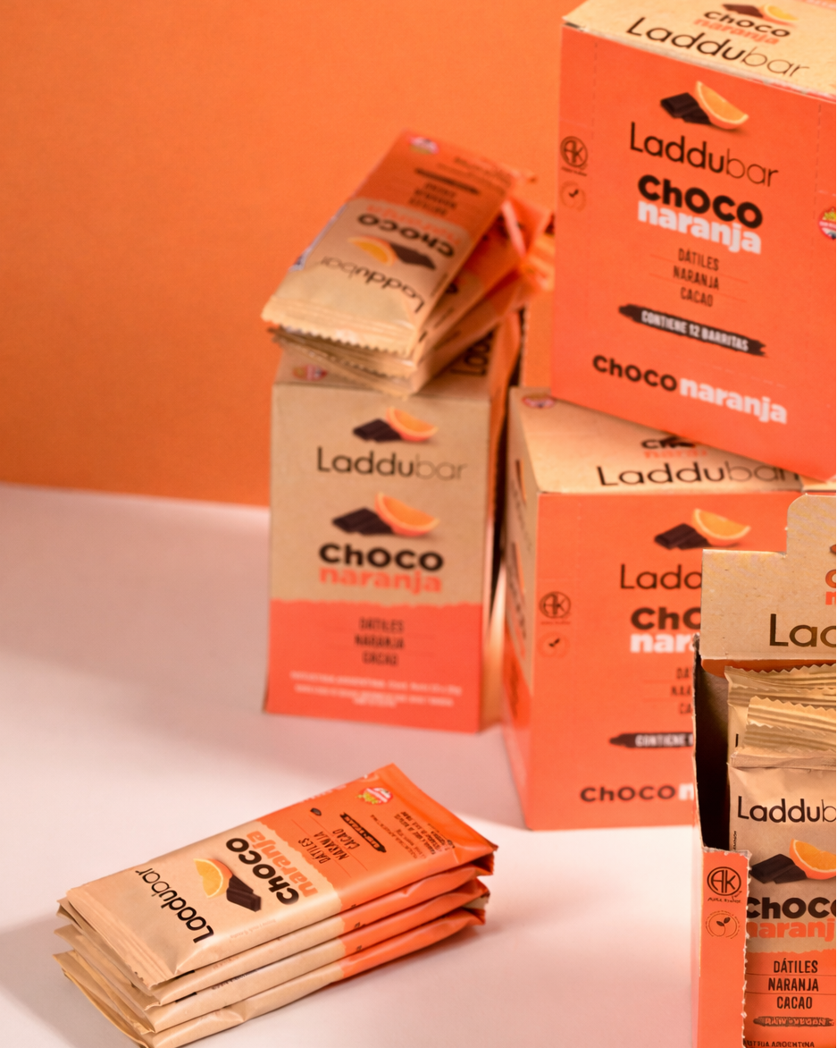 Barrita de Choco Naranja - Sin Azúcar Agregada (Pack x12)