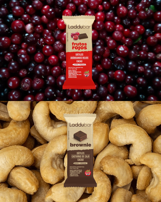 Miti: Frutos rojos + Brownie (Pack x12)